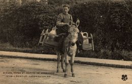 50-SAINT-LO- LAITIERE SUR SON ÂNE - Saint Lo