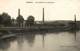 51-EPERNAY- LES ATELIERS ET LA SUCRERIE - Epernay