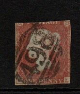 GB Victoria Penny Red Imperf  ; .  ; No Margins. Postmark 498 Manchester - Oblitérés