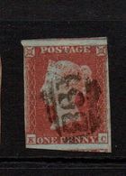 GB Victoria Penny Red Imperf  ; .  ; Good Used - Gebraucht