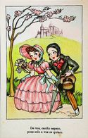 CPA Illustration  Zsolt Couple 1918   Ombrelle - Zsolt