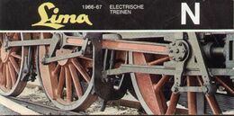 Catalogue LIMA 1966/67 Electrische Treinen N 1/160 - Dutch