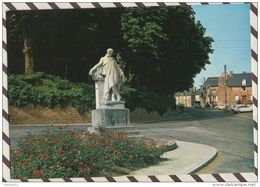Delcampe - 4AG11 COMBOURG STATUE DE CHATEAUBRIAND   2 SCANS - Combourg
