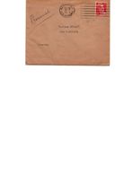 LETTRE OBLITERATION 7 LIGNES -RENNES -RP  ILLE ET VILAINE - ANNEE 1948 - Mechanical Postmarks (Other)