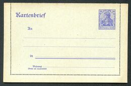 DR K18a Kartenbrief 1920 - Andere & Zonder Classificatie