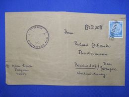 Feldpost 2 WK Reich Feldpostnummer 42407 Nach Friedersdorf Allemagne Germany War - Lettres & Documents