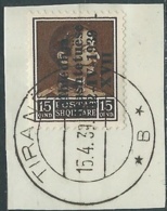 1939 ALBANIA USATO ASSEMBLEA COSTITUENTE 15 Q - RA26-8 - Albania