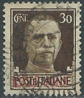 1941 ISOLE JONIE USATO EFFIGIE 30 CENT - RA20-3 - Isole Ionie