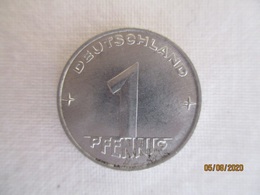 Germany: DDR 1 Pfennig 1953 A - 1 Pfennig