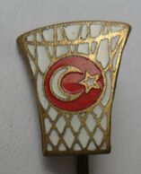 TURKEY Basketball Federation   PINS BADGES P4/5 - Basketball