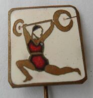 WEIGHTLIFTING  PINS BADGES P4/5 - Pesistica