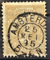 NETHERLANDS 1894 - Canceled - Sc# 49 - Usati