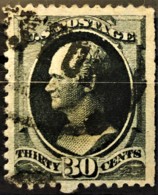 USA 1870/71 - Canceled - Sc# 154 - 30c - Gebraucht