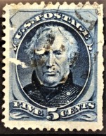 USA 1879 - Canceled - Sc# 185 - 5c - Gebraucht