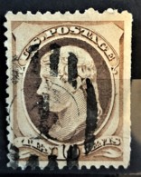 USA 1881/82 - Canceled - Sc# 209 - 10c - Usati
