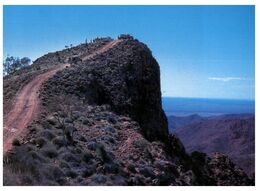(H 10) Australia - SA - Flinders Range (with Stamp) Slider's Lookout - Flinders Ranges