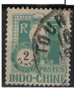 INDOCHINE         N°  YVERT :  TAXE   34   ( 2 )   OBLITERE       (OB 8/12 ) - Postage Due