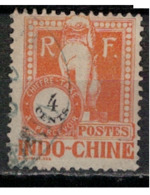 INDOCHINE         N°  YVERT :  TAXE   36   ( 1 )      OBLITERE       (OB 8/12 ) - Timbres-taxe