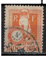 INDOCHINE         N°  YVERT :  TAXE   36   ( 2 )      OBLITERE       (OB 8/12 ) - Postage Due