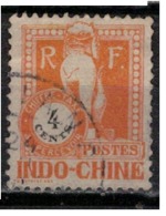 INDOCHINE         N°  YVERT :  TAXE   36   ( 3 )      OBLITERE       (OB 8/12 ) - Timbres-taxe