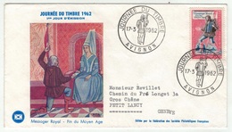 France // FDC // Journée Du Timbre 1962 Avignon - 1960-1969