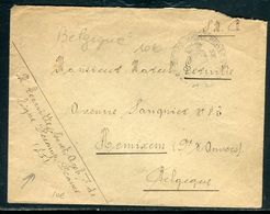 Belgique - Enveloppe D'un Soldat à Fécamp ( France ) Pour Hemiksem En 1918 - Prix Fixe !!!! - Réf A 39 - Army: Belgium