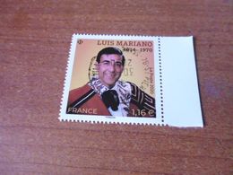 5412 OBLITERATION RONDE SUR TIMBRE NEUF LUIS MARIANO - Used Stamps