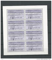 2001 MNH Ceska Republika, Kleinbogen,  Postfris - Blocks & Sheetlets