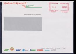 Netherlands Cover From Stadion Feijenoord Franked W/Meter Rotterdam 2000  (LAR9-161A) - Brieven En Documenten