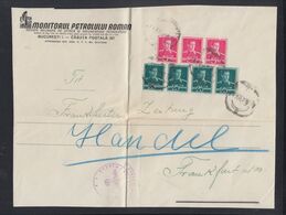 Rumänien Romania Streifband Monitorul Petrolului Raman - World War 2 Letters