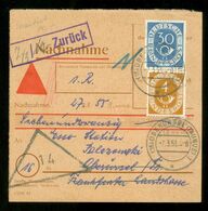 DEUTSCHES REICH NACHNAHME  Oberursel Aus  1953  (11.823kk) - Oberursel