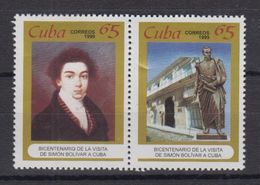 CUBA 1999. SIMÓN BOLÍVAR. MNH. EDIFIL 4342/43 - Autres & Non Classés