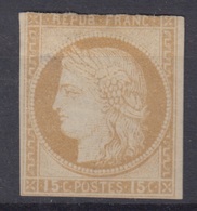 COLONIES GENERALES : CERES 15c N° 19 NEUF * GOMME AVEC CHARNIERE - COTE 600 € - Sonstige & Ohne Zuordnung