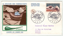 France // FDC // Journée Du Timbre 1966 Paris - 1960-1969