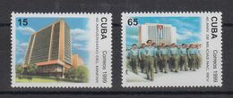 CUBA 1999.  MINFAR Y MILICIAS NACIONALES. MNH. EDIFIL 4390/91 - Unused Stamps