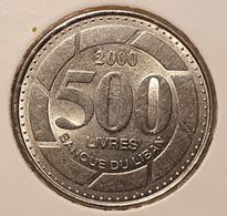 Liban - 500 Livres - (Livre) Année 2000 - Otros – Asia