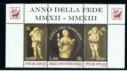 2013 - VATICAN - VATICANO - VATIKAN - S11A -    MNH - SET OF 3 STAMPS ** - Otros & Sin Clasificación