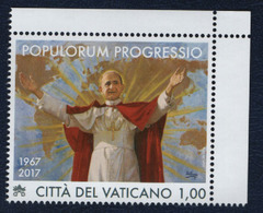 2017 - VATICAN - VATICANO - VATIKAN - S22G - MNH SET OF 1 STAMP ** - Sonstige & Ohne Zuordnung