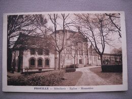 1917 Carte Postale  PROUILLE    Hôtellerie    Eglise   Monastère     11 Aude - Other & Unclassified