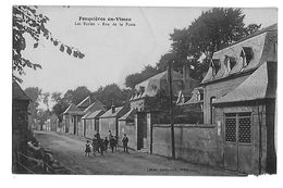 /80/ FEUQUIERES EN VIMEU  LES ECOLES RUE DE LA POSTE - Feuquieres En Vimeu