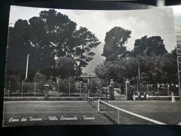 Cava Dei Tirreni - Villa Comunale Campo Tennis Usata 1953 - Cava De' Tirreni