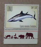 Ge18-01 : Nations-Unies (Genève) / Protection De La Nature - Requin Soyeux (Carcharhinus Falciformis) - Unused Stamps