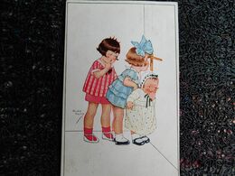 Illustrateur Spark Chicky, 3 Enfants Regardent Par Le Trou De La Serrure   (P10) - Spark, Chicky