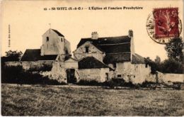CPA St-WITZ - L'Église Et L'ancien Presbytere (107657) - Saint-Witz