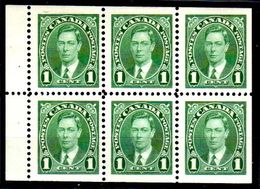 B305-Canada 1937 (++) MNH - Senza Difetti Occulti - - Booklets Pages