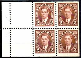 B308-Canada 1937 (++) MNH - Senza Difetti Occulti - - Pages De Carnets