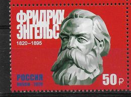 Russia 2020, Friedrich Engels, # 2615 VF MNH** - Karl Marx