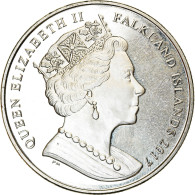 Monnaie, Falkland Islands, Crown, 2017, Maison Des Windsor - George V, SPL - Falklandeilanden