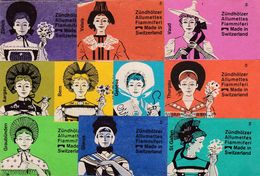 Delcampe - 22-MATCHES LES COSTUMES DES PROVINCES - Autres & Non Classés