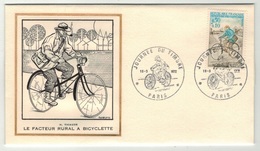 France // FDC // Journée Du Timbre 1972 Paris - Unclassified